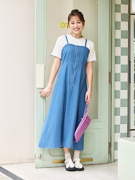 nissen Smile Modelsさん（レディース・167cm）の春コーディネート