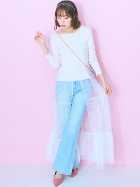 nissen Smile Modelsさん（レディース・162cm）の夏コーディネート