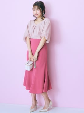 nissen Smile Modelsさん（レディース・167cm）の夏コーディネート