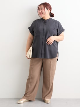 nissen Smile Modelsさん(レディース・155cm)の春コーディネート