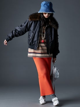 nissen Smile Modelsさん(レディース・163cm)の秋コーディネート