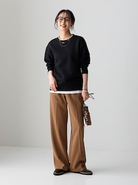 nissen Smile Modelsさん（レディース・165cm）の秋コーディネート