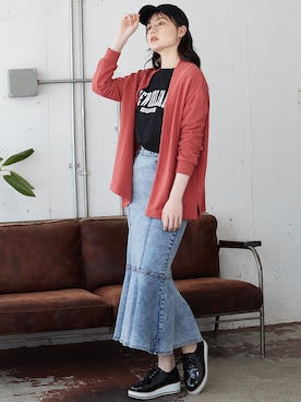 nissen Smile Modelsさん（レディース・162cm）の夏コーディネート