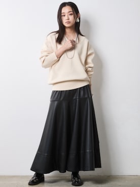 nissen Smile Modelsさん(レディース・163cm)の秋コーディネート