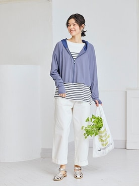 nissen Smile Modelsさん（レディース・166cm）の春コーディネート