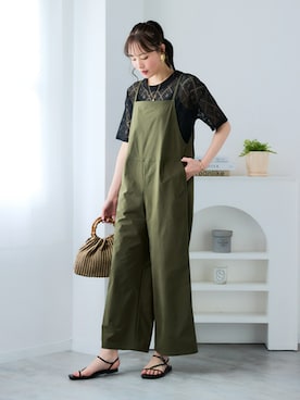 nissen Smile Modelsさん（レディース・167cm）の春コーディネート