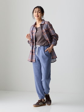 nissen Smile Modelsさん（レディース・165cm）の秋コーディネート