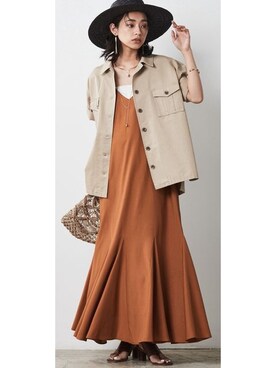 nissen Smile Modelsさん（レディース・167cm）の春コーディネート