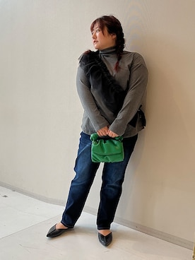 nissen Smile Modelsさん(レディース・155cm)の秋コーディネート