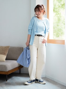 nissen Smile Modelsさん（レディース・160cm）の冬コーディネート