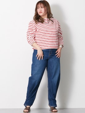 nissen Smile Modelsさん（レディース・160cm）の春コーディネート