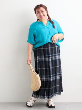 nissen Smile Modelsさん（レディース・155cm）の春コーディネート
