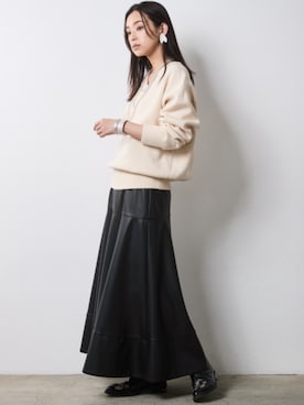 nissen Smile Modelsさん(レディース・163cm)の秋コーディネート
