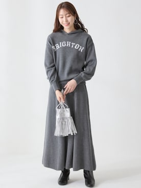 nissen Smile Modelsさん（レディース・165cm）の秋コーディネート