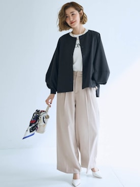 nissen Smile Modelsさん（レディース・166cm）の冬コーディネート