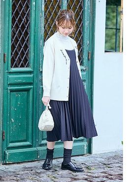 nissen Smile Modelsさん（レディース・164cm）の冬コーディネート