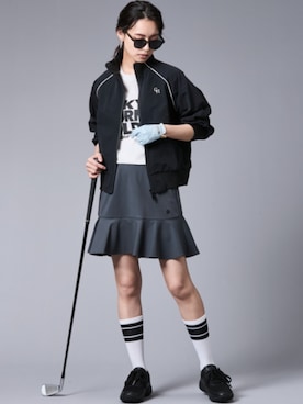 「CHIC STYLE」｜「アイテム（ジャケット/アウター）」を使った、nissen Smile Modelsさん（レディース・163cm）の春コーディネート