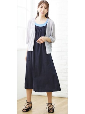 nissen Smile Modelsさん（レディース・167cm）の夏コーディネート