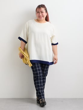 「nissen（ニッセン）のアイテム」を使った、nissen Smile Modelsさん（レディース・155cm）の春コーディネート