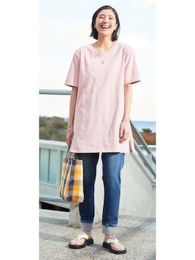 nissen Smile Modelsさん（レディース・167cm）の春コーディネート