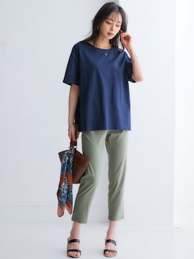 nissen Smile Modelsさん（レディース・165cm）の春コーディネート