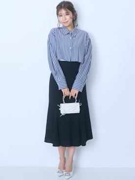 nissen Smile Modelsさん（レディース・167cm）の夏コーディネート