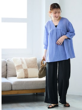 nissen Smile Modelsさん（レディース・160cm）の春コーディネート