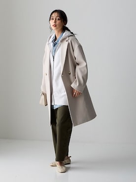 nissen Smile Modelsさん（レディース・165cm）の秋コーディネート