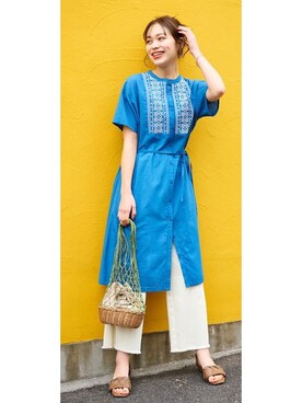 nissen Smile Modelsさん（レディース・162cm）の春コーディネート