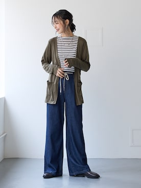 nissen Smile Modelsさん(レディース・165cm)の秋コーディネート
