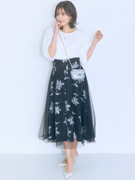 nissen Smile Modelsさん（レディース・167cm）の冬コーディネート