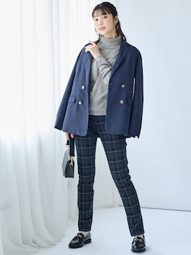 nissen Smile Modelsさん（レディース・166cm）の秋コーディネート