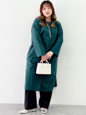 nissen Smile Modelsさん(レディース・160cm)の冬コーディネート