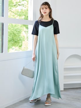 nissen Smile Modelsさん（レディース・167cm）の夏コーディネート