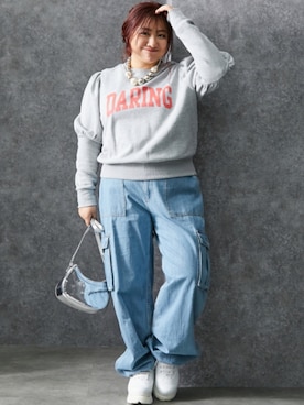 nissen Smile Modelsさん（レディース・155cm）の冬コーディネート