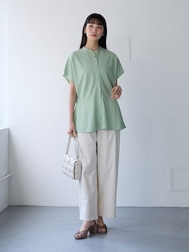 nissen Smile Modelsさん（レディース・166cm）の春コーディネート