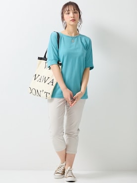 nissen Smile Modelsさん（レディース・163cm）の春コーディネート