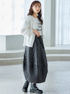 nissen Smile Modelsさん（レディース・166cm）の夏コーディネート