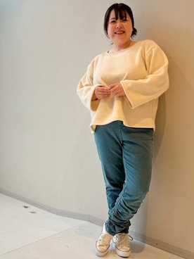 nissen Smile Modelsさん（レディース・158cm）の秋コーディネート