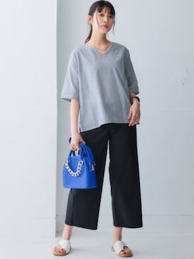 「レディースファッション」｜nissen Smile Modelsさん（レディース・166cm）の春コーディネート