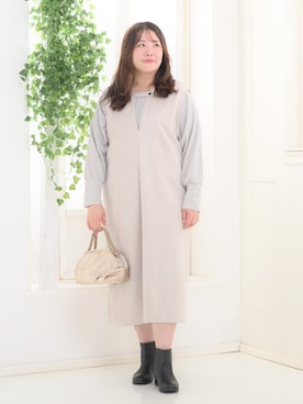 nissen Smile Modelsさん（レディース・170cm）の秋コーディネート