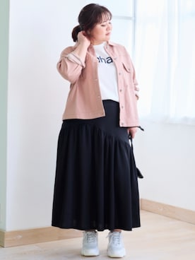 nissen Smile Modelsさん（レディース・160cm）の春コーディネート