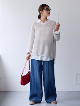 nissen Smile Modelsさん(レディース・167cm)の春コーディネート