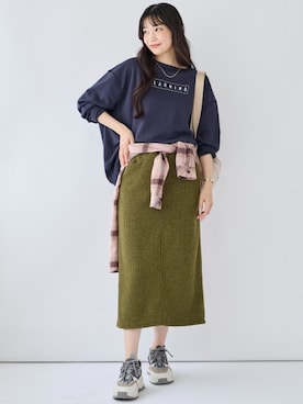 nissen Smile Modelsさん（レディース・166cm）の秋コーディネート