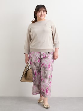 「nissen（ニッセン）のアイテム」を使った、nissen Smile Modelsさん（レディース・160cm）の春コーディネート