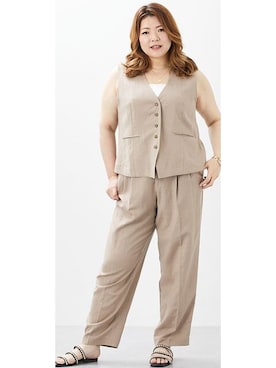 nissen Smile Modelsさん（レディース・172cm）の夏コーディネート