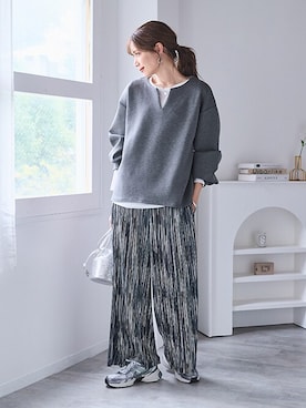 nissen Smile Modelsさん（レディース・165cm）の冬コーディネート