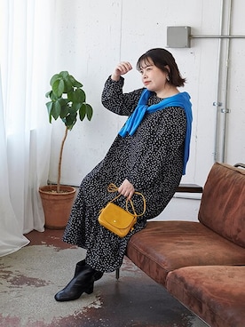 nissen Smile Modelsさん（レディース・158cm）の秋コーディネート