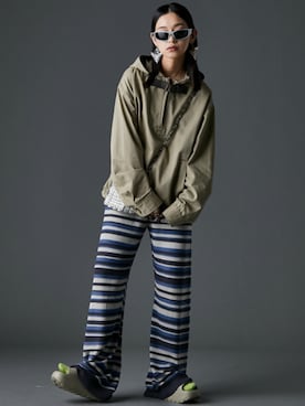 nissen Smile Modelsさん(レディース・163cm)の夏コーディネート