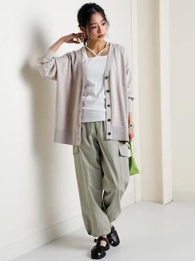 nissen Smile Modelsさん（レディース・163cm）の春コーディネート